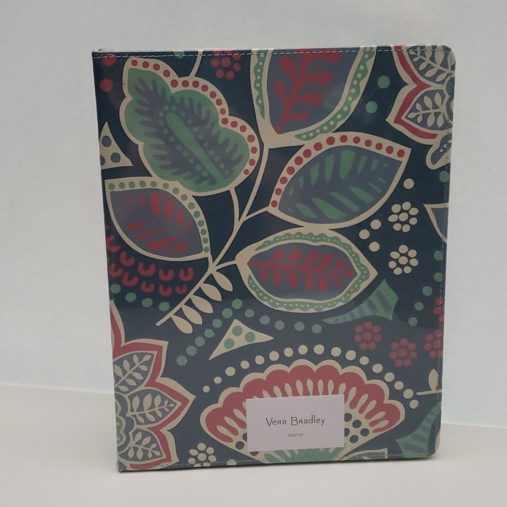 Vera Bradley Journal & Set of 5 Gel Pens Nomadic Floral - Picture 4 of 5
